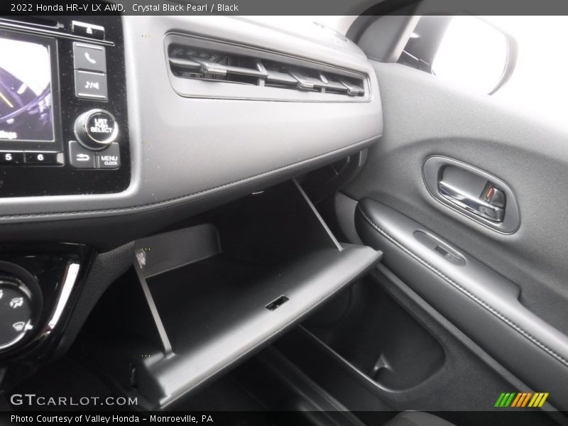 Crystal Black Pearl / Black 2022 Honda HR-V LX AWD