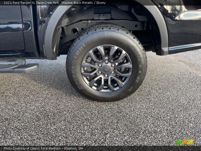 Shadow Black Metallic / Ebony 2021 Ford Ranger XL SuperCrew 4x4