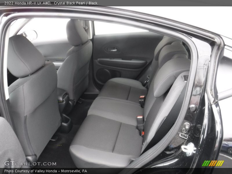 Crystal Black Pearl / Black 2022 Honda HR-V LX AWD