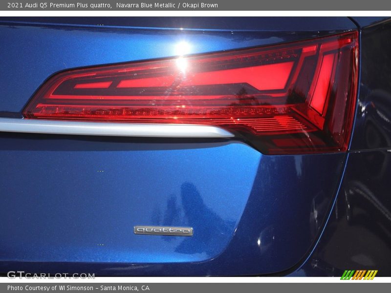 Navarra Blue Metallic / Okapi Brown 2021 Audi Q5 Premium Plus quattro