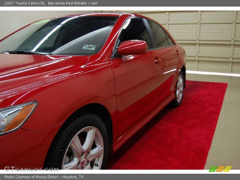 Barcelona Red Metallic / Ash 2007 Toyota Camry SE