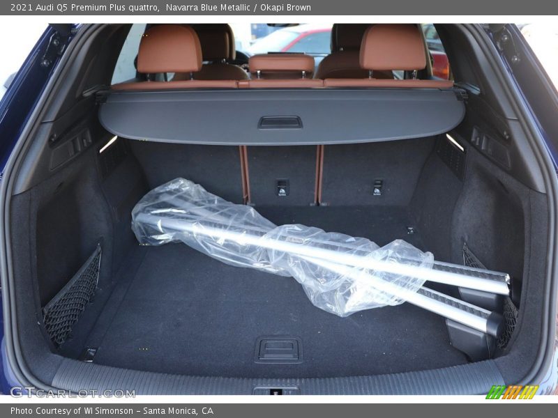 Navarra Blue Metallic / Okapi Brown 2021 Audi Q5 Premium Plus quattro