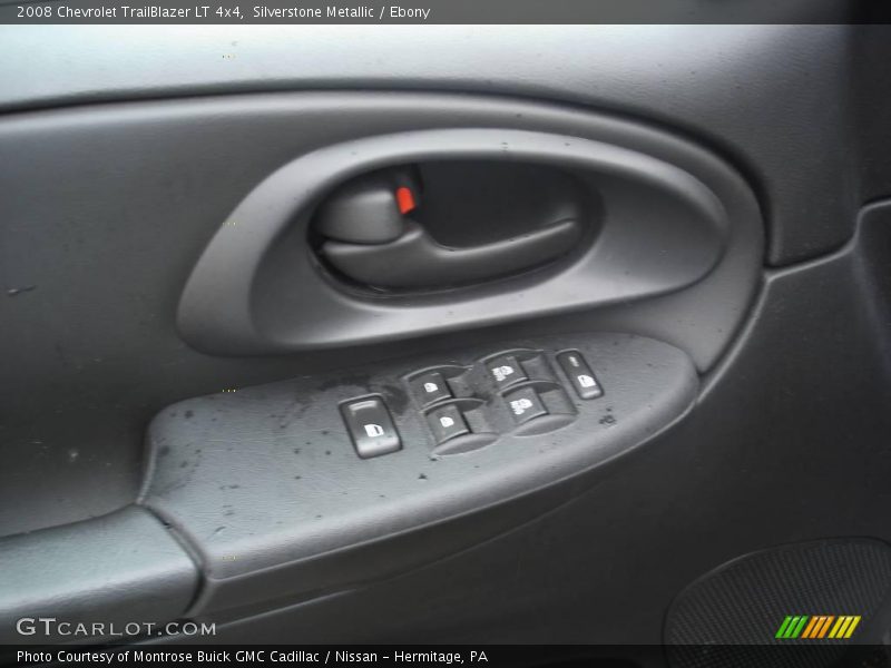 Silverstone Metallic / Ebony 2008 Chevrolet TrailBlazer LT 4x4