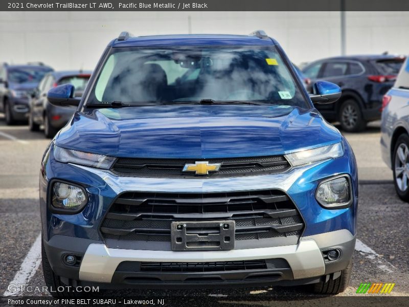 Pacific Blue Metallic / Jet Black 2021 Chevrolet TrailBlazer LT AWD