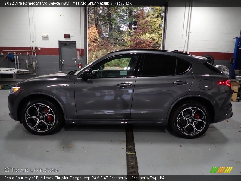  2022 Stelvio Veloce AWD Vesuvio Gray Metallic