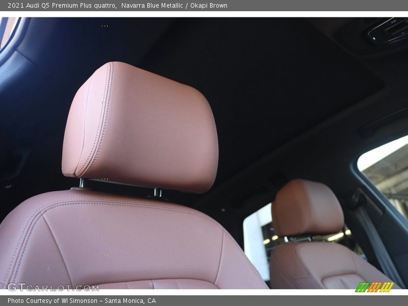 Navarra Blue Metallic / Okapi Brown 2021 Audi Q5 Premium Plus quattro