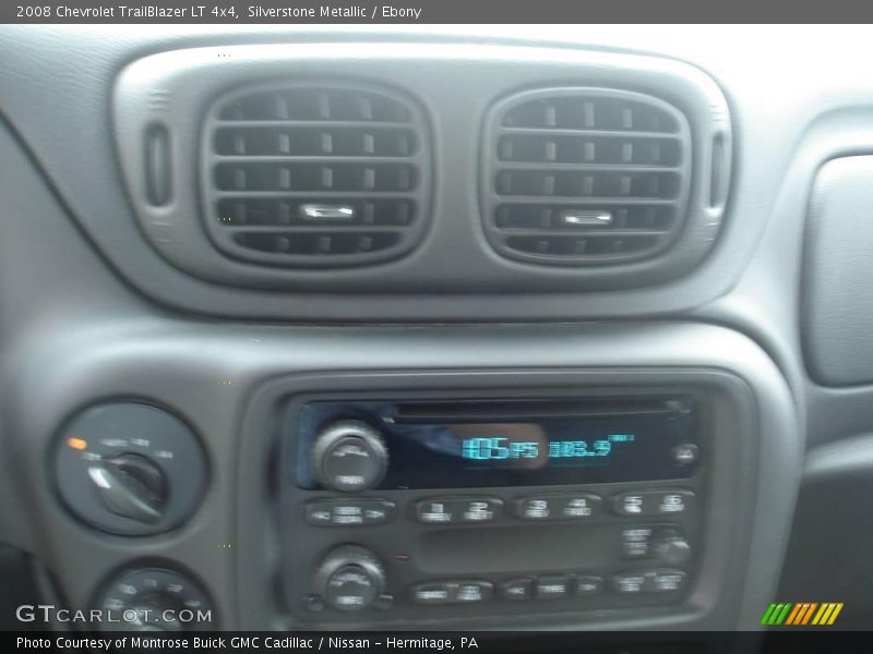Silverstone Metallic / Ebony 2008 Chevrolet TrailBlazer LT 4x4