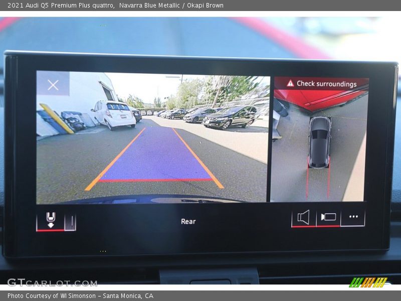 Navarra Blue Metallic / Okapi Brown 2021 Audi Q5 Premium Plus quattro