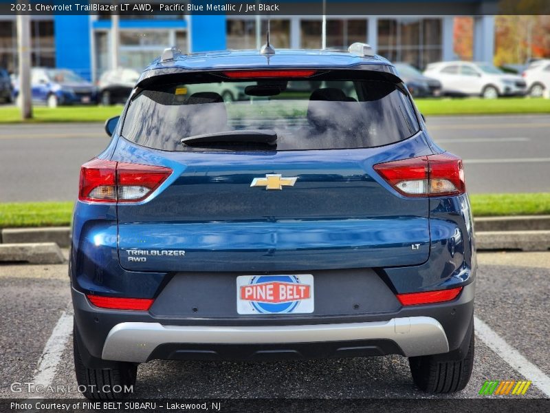 Pacific Blue Metallic / Jet Black 2021 Chevrolet TrailBlazer LT AWD
