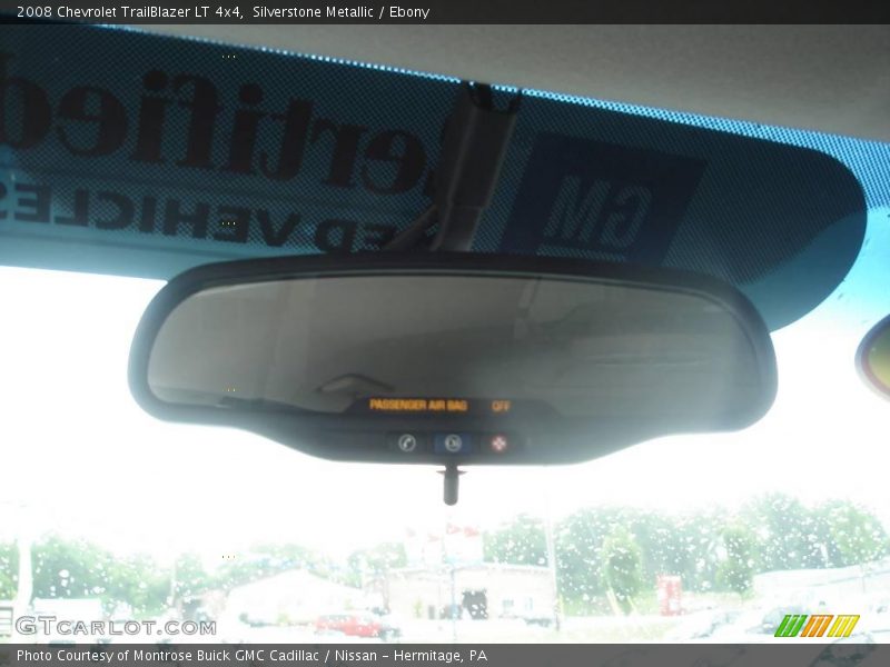 Silverstone Metallic / Ebony 2008 Chevrolet TrailBlazer LT 4x4