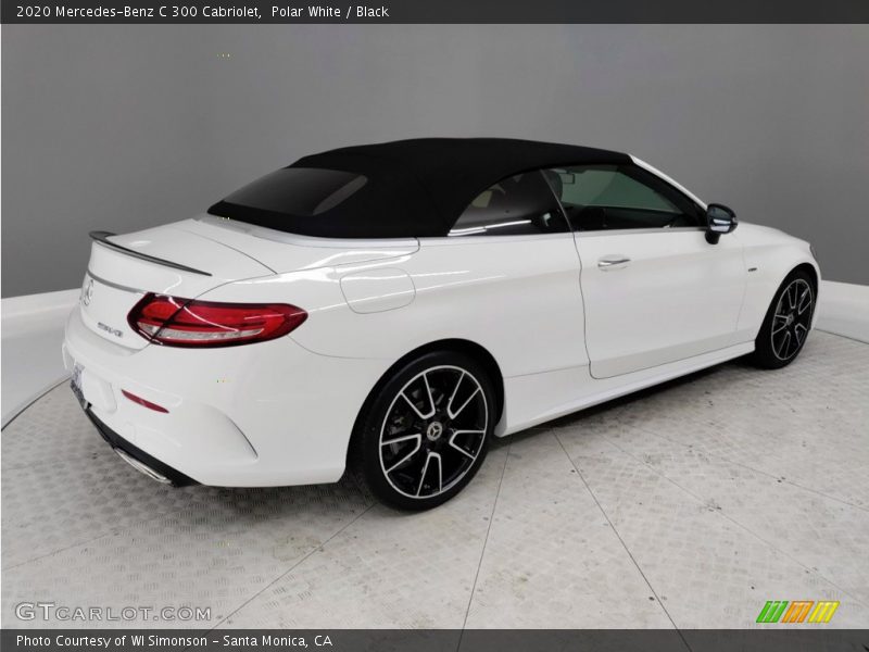 Polar White / Black 2020 Mercedes-Benz C 300 Cabriolet