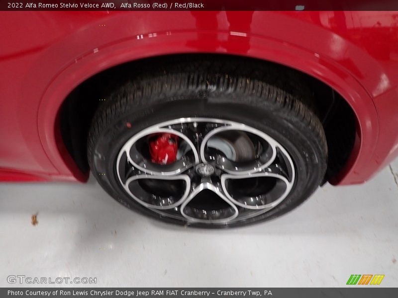 Alfa Rosso (Red) / Red/Black 2022 Alfa Romeo Stelvio Veloce AWD