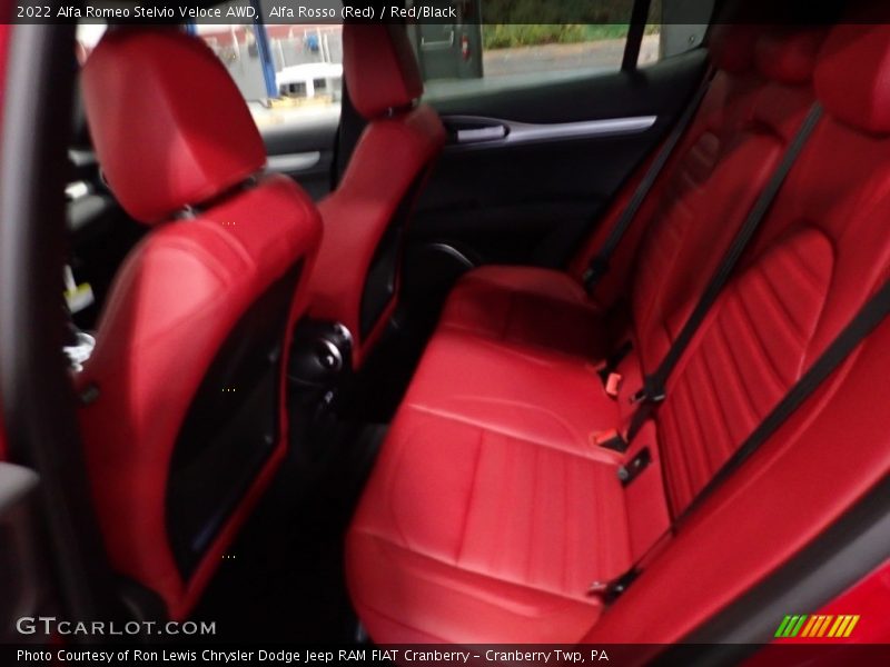 Alfa Rosso (Red) / Red/Black 2022 Alfa Romeo Stelvio Veloce AWD