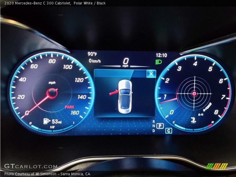 Polar White / Black 2020 Mercedes-Benz C 300 Cabriolet