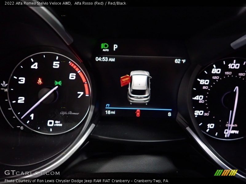 Alfa Rosso (Red) / Red/Black 2022 Alfa Romeo Stelvio Veloce AWD