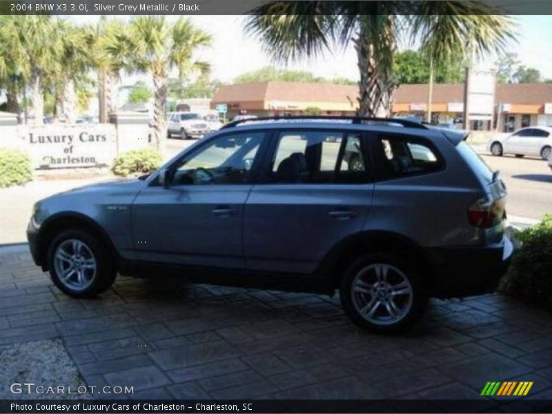 Silver Grey Metallic / Black 2004 BMW X3 3.0i