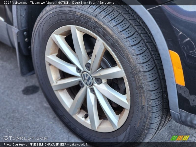 Deep Black Pearl / Sandstone 2017 Volkswagen Tiguan Wolfsburg 4MOTION