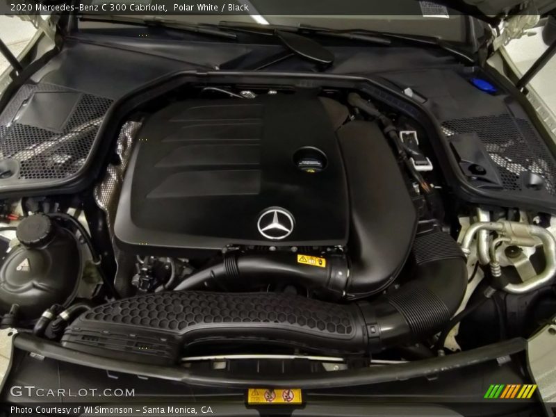 Polar White / Black 2020 Mercedes-Benz C 300 Cabriolet