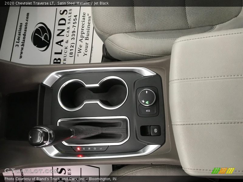 Satin Steel Metallic / Jet Black 2020 Chevrolet Traverse LT