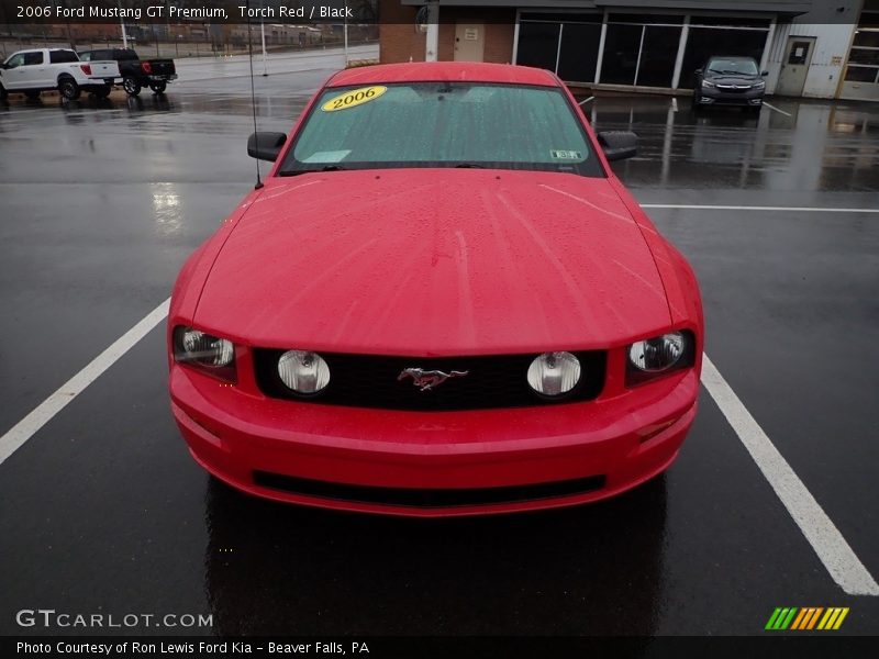 Torch Red / Black 2006 Ford Mustang GT Premium
