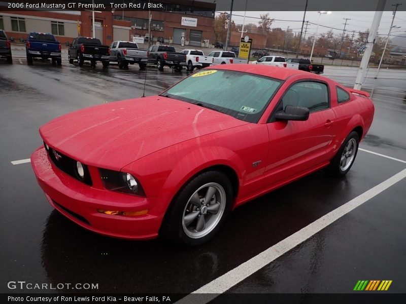 Torch Red / Black 2006 Ford Mustang GT Premium