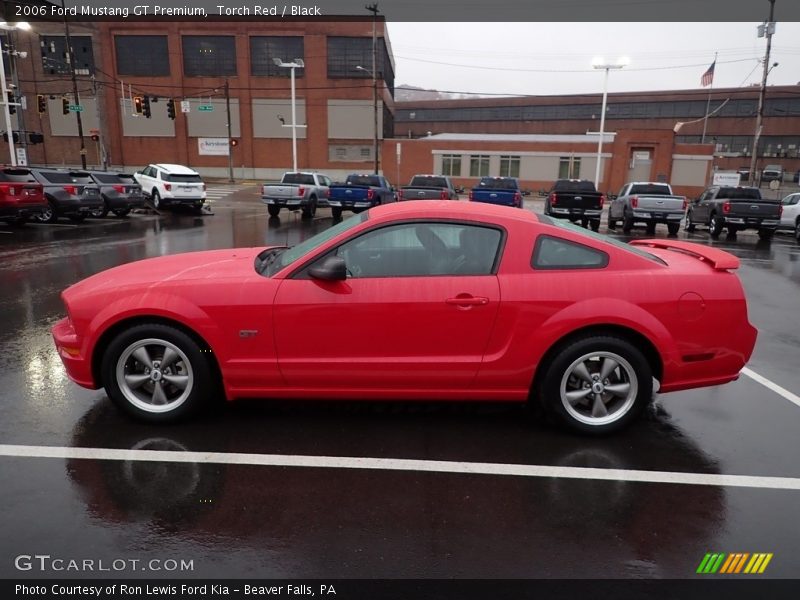 Torch Red / Black 2006 Ford Mustang GT Premium
