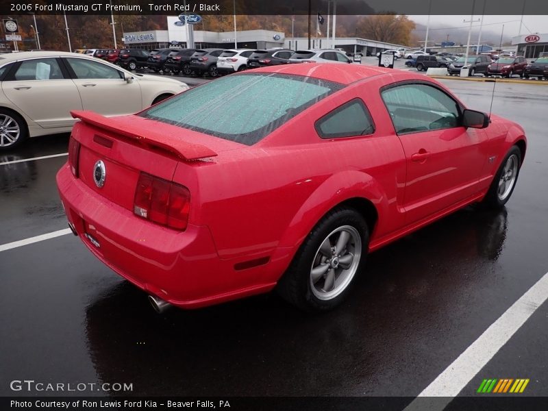 Torch Red / Black 2006 Ford Mustang GT Premium