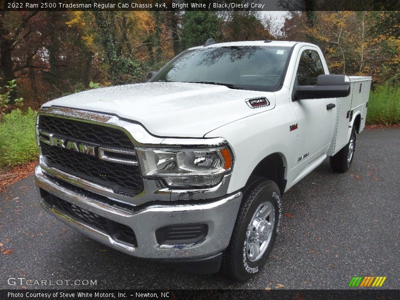 Bright White / Black/Diesel Gray 2022 Ram 2500 Tradesman Regular Cab Chassis 4x4