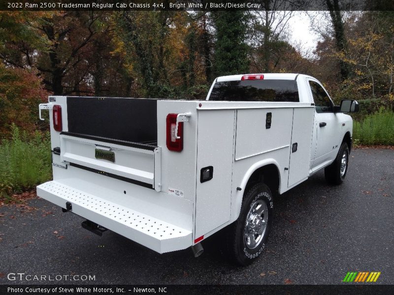 Bright White / Black/Diesel Gray 2022 Ram 2500 Tradesman Regular Cab Chassis 4x4