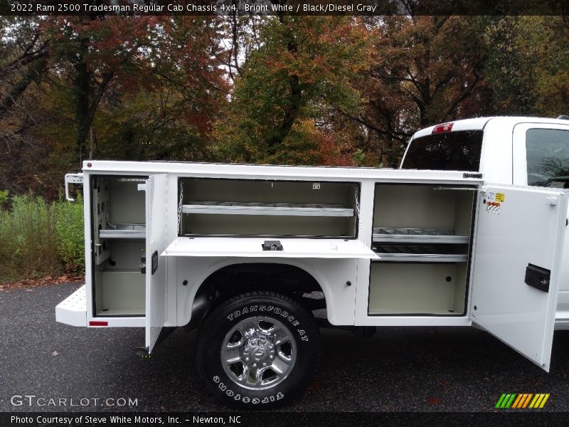 Bright White / Black/Diesel Gray 2022 Ram 2500 Tradesman Regular Cab Chassis 4x4