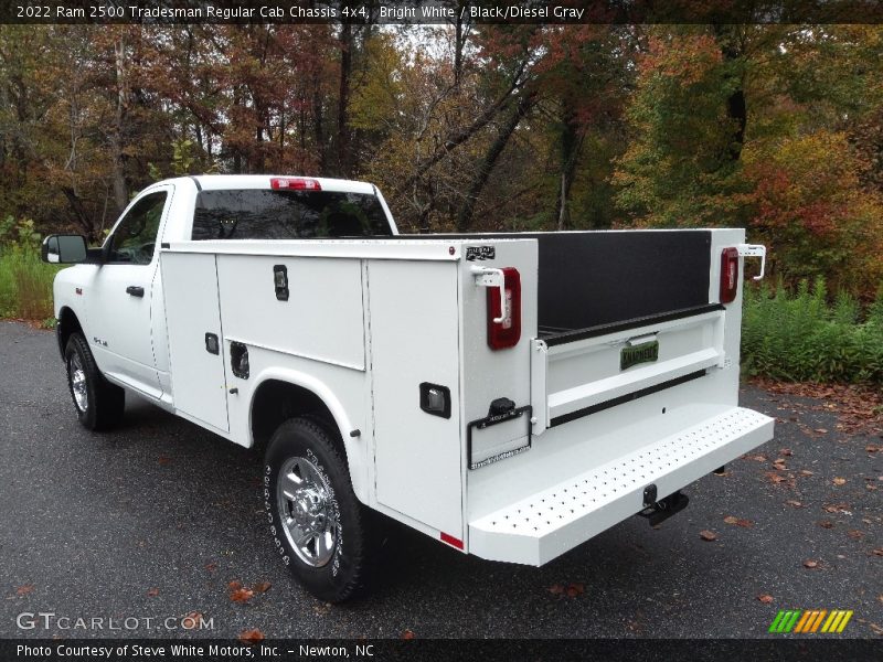Bright White / Black/Diesel Gray 2022 Ram 2500 Tradesman Regular Cab Chassis 4x4
