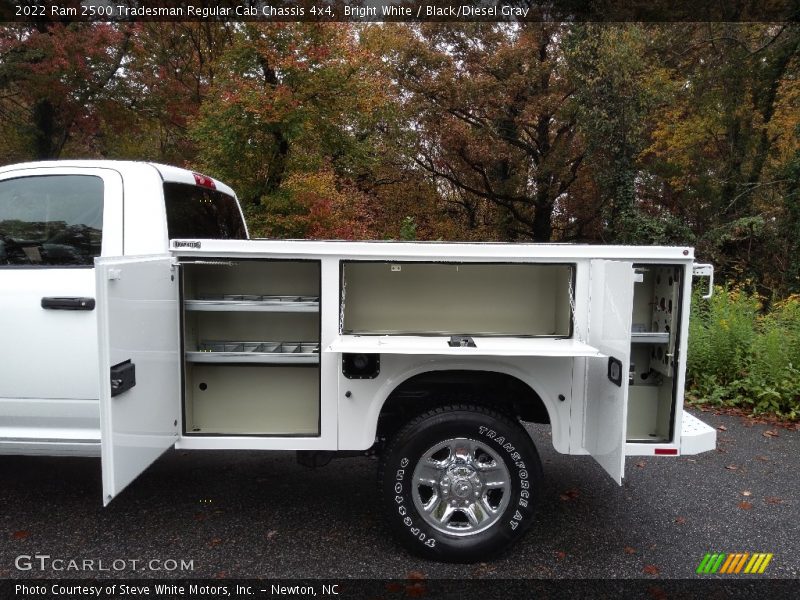 Bright White / Black/Diesel Gray 2022 Ram 2500 Tradesman Regular Cab Chassis 4x4