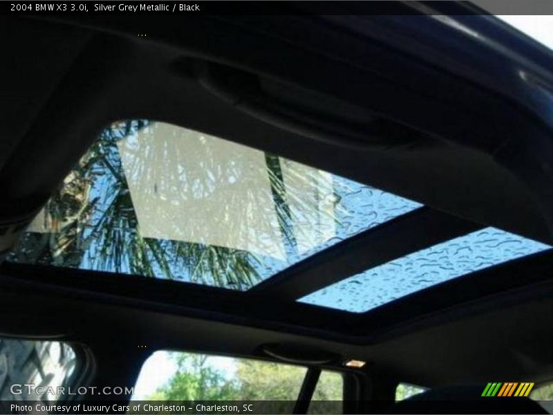 Silver Grey Metallic / Black 2004 BMW X3 3.0i