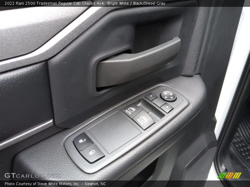 Bright White / Black/Diesel Gray 2022 Ram 2500 Tradesman Regular Cab Chassis 4x4