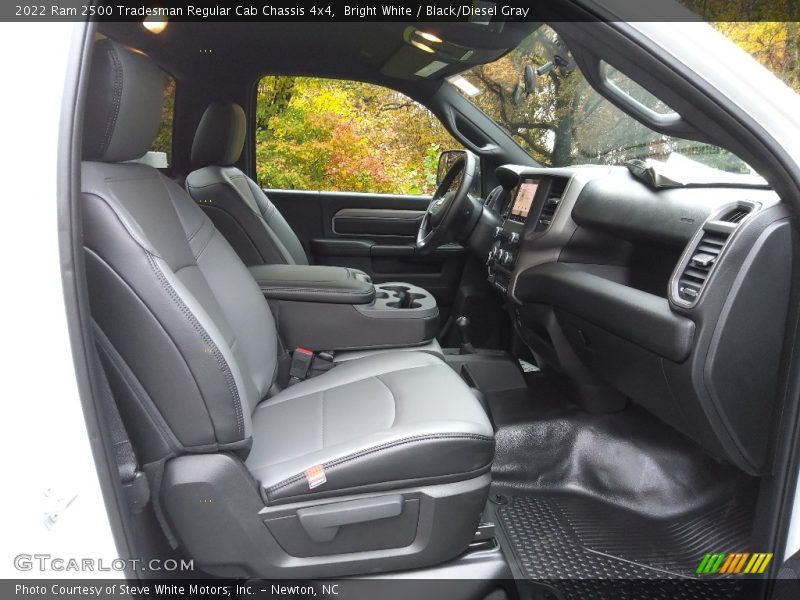 Bright White / Black/Diesel Gray 2022 Ram 2500 Tradesman Regular Cab Chassis 4x4