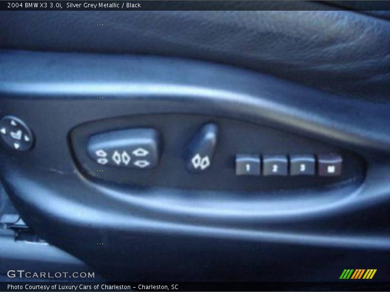 Silver Grey Metallic / Black 2004 BMW X3 3.0i