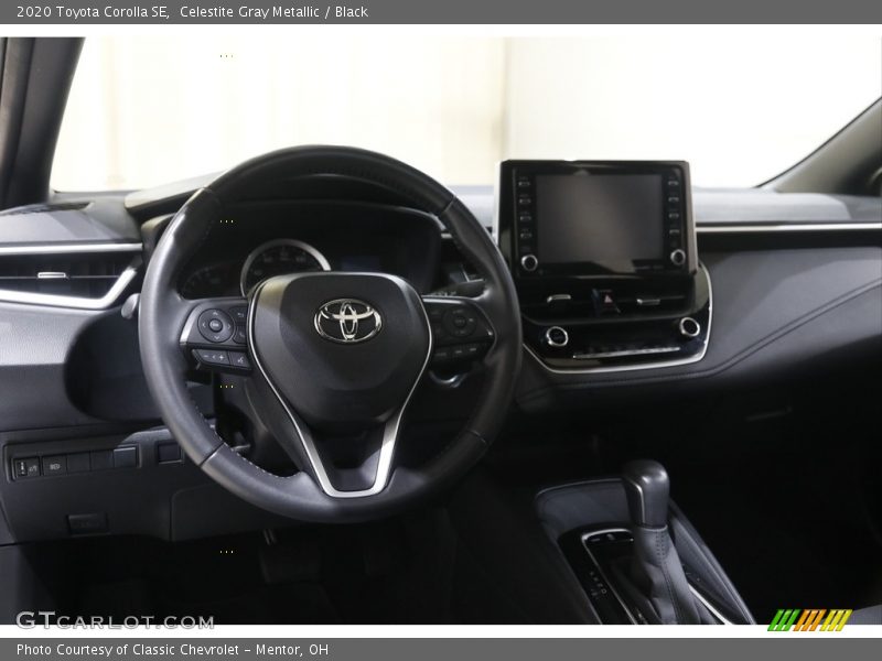 Celestite Gray Metallic / Black 2020 Toyota Corolla SE