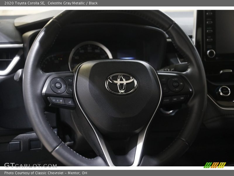 Celestite Gray Metallic / Black 2020 Toyota Corolla SE