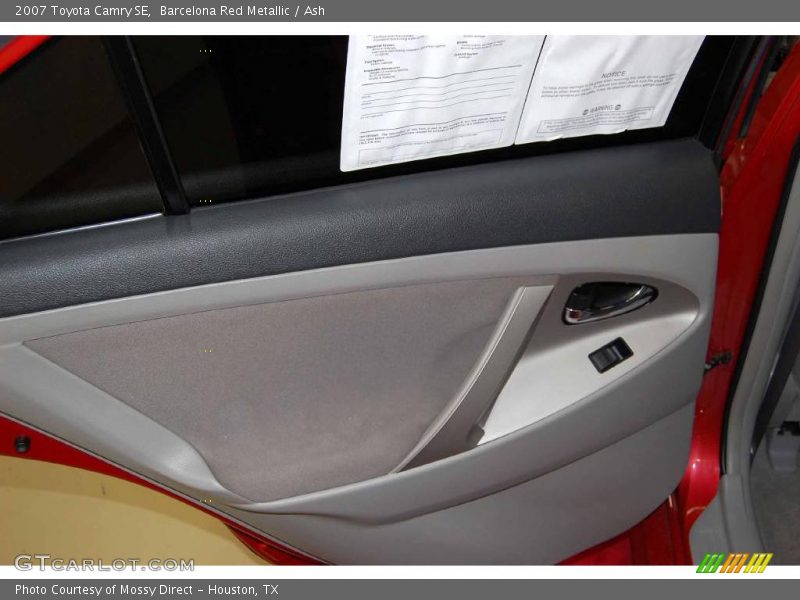 Barcelona Red Metallic / Ash 2007 Toyota Camry SE