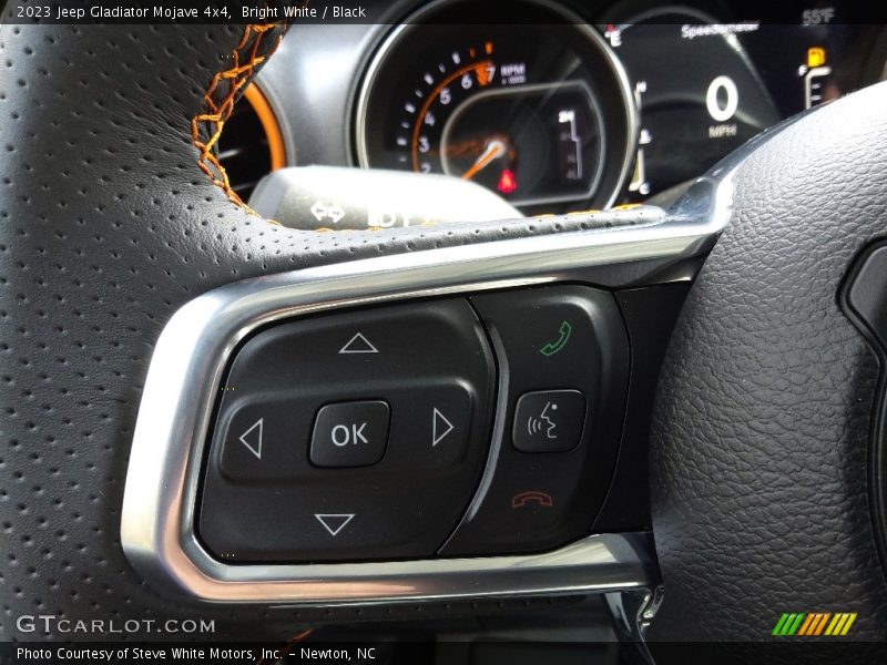Bright White / Black 2023 Jeep Gladiator Mojave 4x4