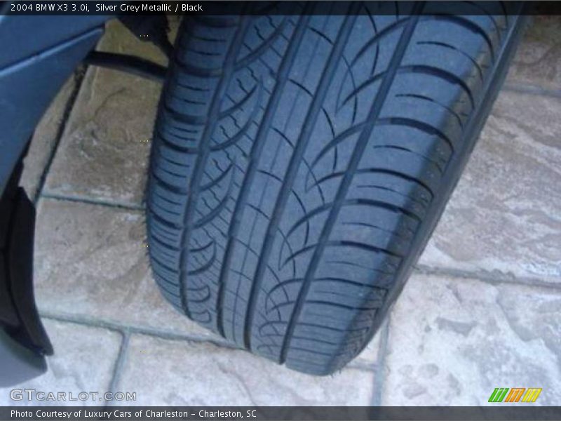 Silver Grey Metallic / Black 2004 BMW X3 3.0i