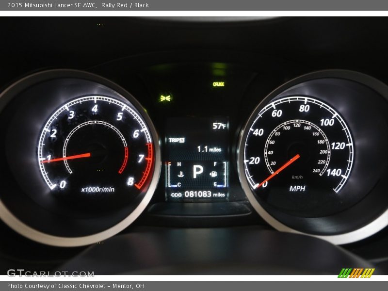  2015 Lancer SE AWC SE AWC Gauges