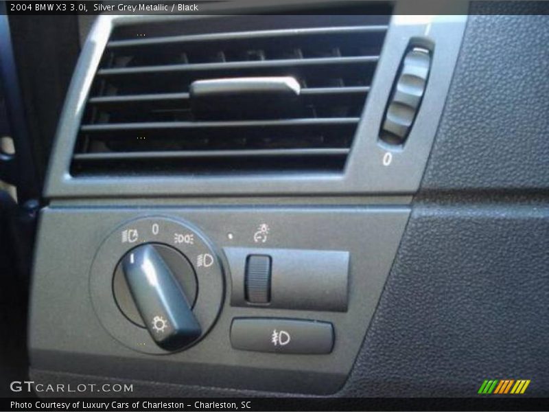 Silver Grey Metallic / Black 2004 BMW X3 3.0i