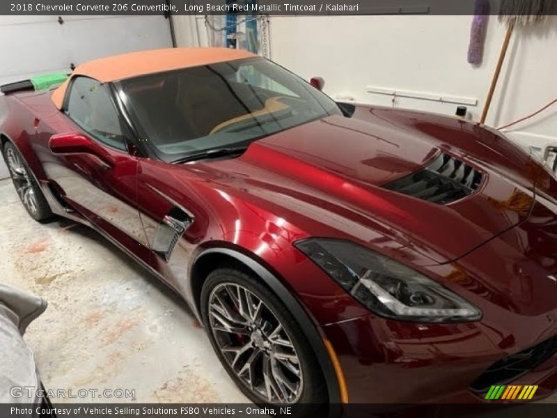  2018 Corvette Z06 Convertible Long Beach Red Metallic Tintcoat
