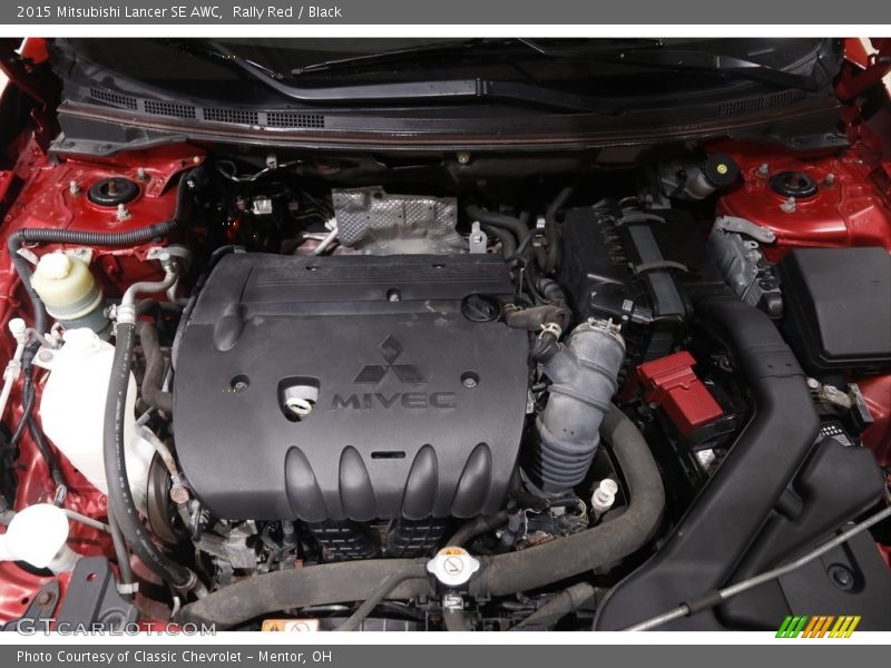 2015 Lancer SE AWC Engine - 2.4 Liter DOHC 16-Valve MIVEC 4 Cylinder