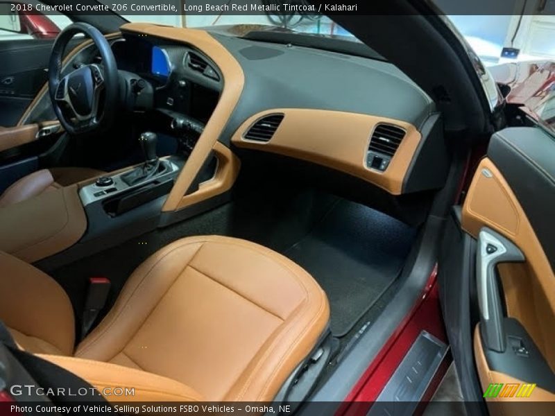 Front Seat of 2018 Corvette Z06 Convertible