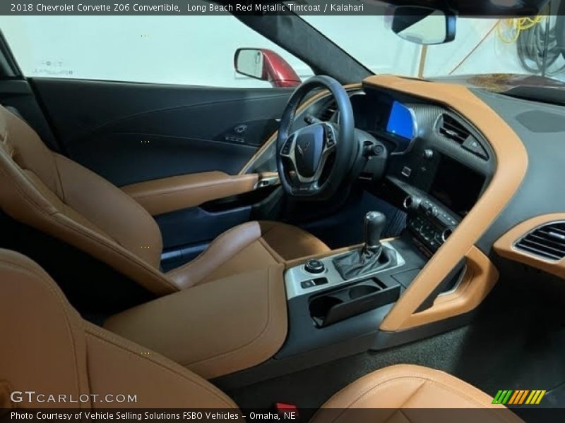 Front Seat of 2018 Corvette Z06 Convertible