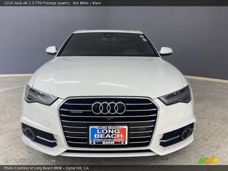 Ibis White / Black 2016 Audi A6 3.0 TFSI Prestige quattro