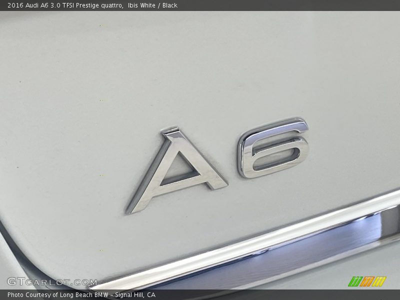 Ibis White / Black 2016 Audi A6 3.0 TFSI Prestige quattro