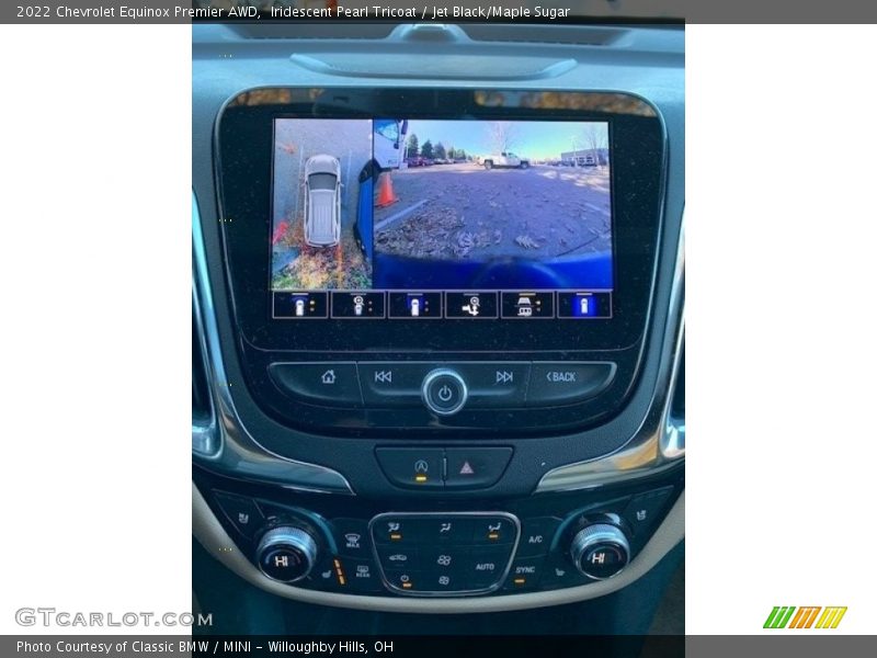 Iridescent Pearl Tricoat / Jet Black/Maple Sugar 2022 Chevrolet Equinox Premier AWD